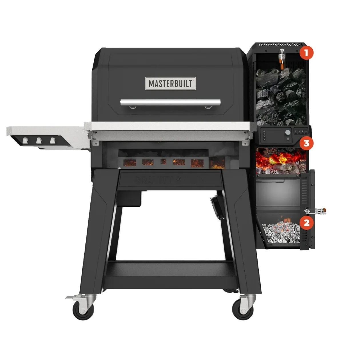 MB20041223 - Gravity Series XT Digital Charcoal Grill + Smoker – Image 5